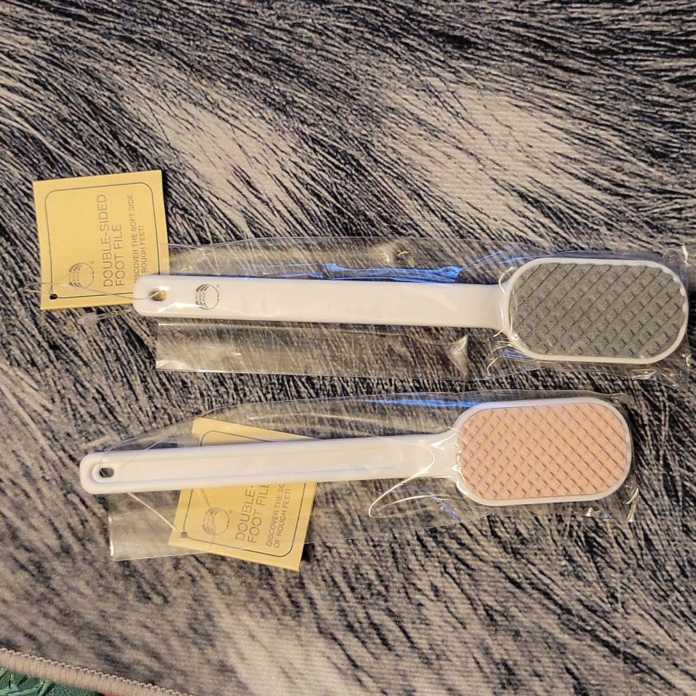 Double Sided Foot File 2 Pack